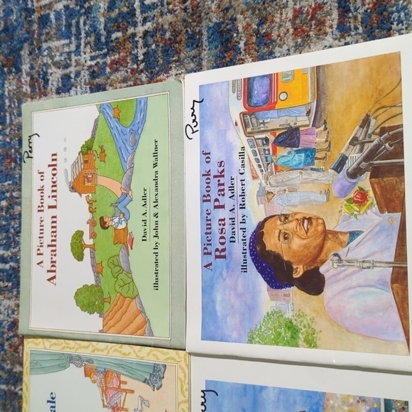 David Adler A Picture Book Series Paperback Set of 4 - Used - Picture 4 of 10